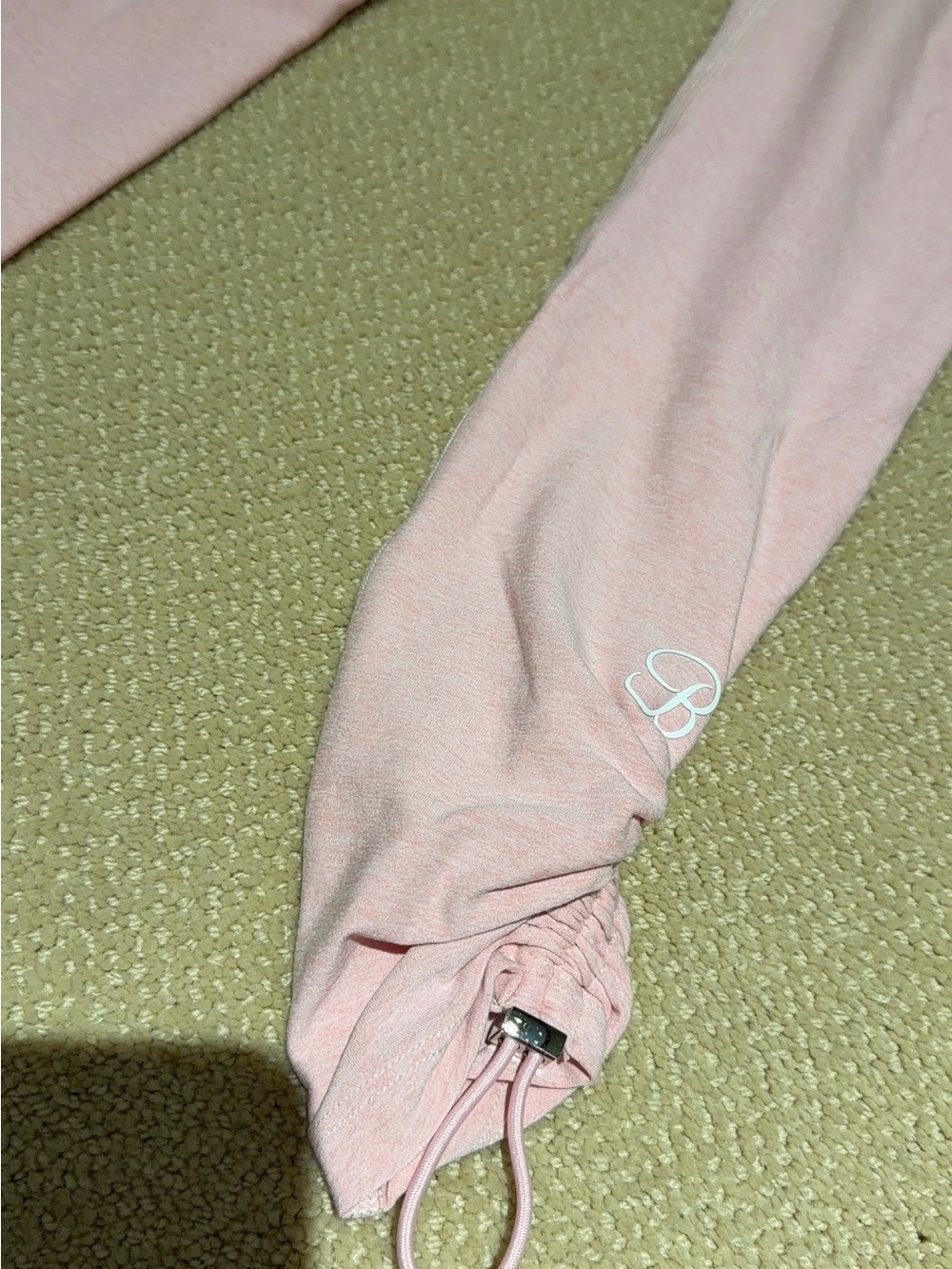 Bombshell Sportswear Light Pink High-Rise Seamless Leggings - Picture 5 of 7